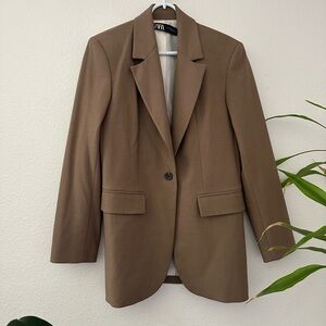 Zara Tan Blazer